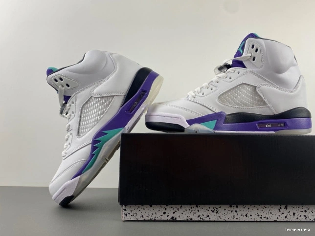 HYPE (2013) Air 5 Grape Jordan Retro 136027-108 0726